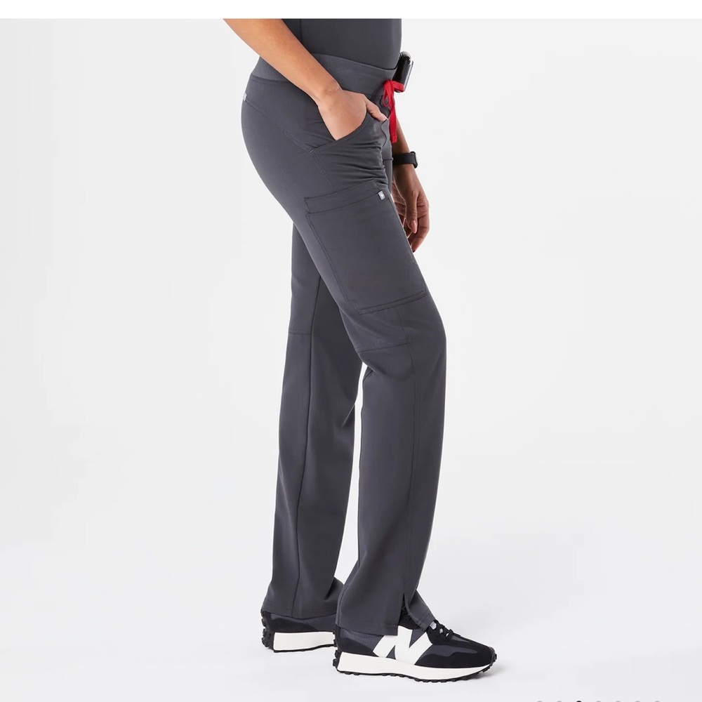 FIGS Kade Petite Pants - XXS P Charcoal